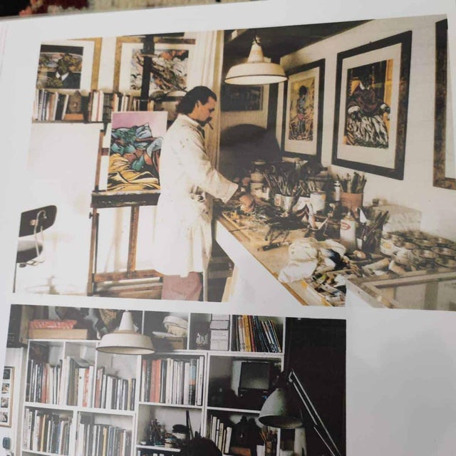 Max Hamlet, Animal Heads, 1995, Acrylic Painting on Canvas, Framed For Sale - Image 14 of 15