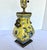 Vintage Italian Porcelain Table Lamp With Brass Pomegranate Handles For Sale - Image 10 of 15