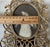 1980s Ornate Vintage Victorian-Style Brass Oval Picture Frame With an Intricate Scrollwork Design and a Standing Easel Base. For Sale - Image 5 of 8