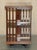 Sheraton Revival Flamed Hardwood Walnut & Satinwood Revolving Bookcase Table For Sale - Image 18 of 18