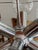 Metal 1968 Mid-Century Modern Kalmar Chrome Aluminum Chandelier For Sale - Image 7 of 7