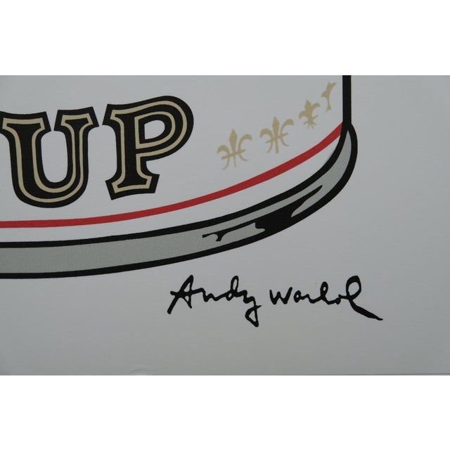 Andy Warhol, Campbell's Cream of Mushroom Soup, Lithograph For Sale - Image 4 of 5