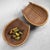 Brown Japanese Shōwa Bamboo Baskets, 1950s, Set of 2 For Sale - Image 8 of 8