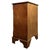 Small Antique Serpentine Burr Oak Chest of Drawers For Sale - Image 10 of 12