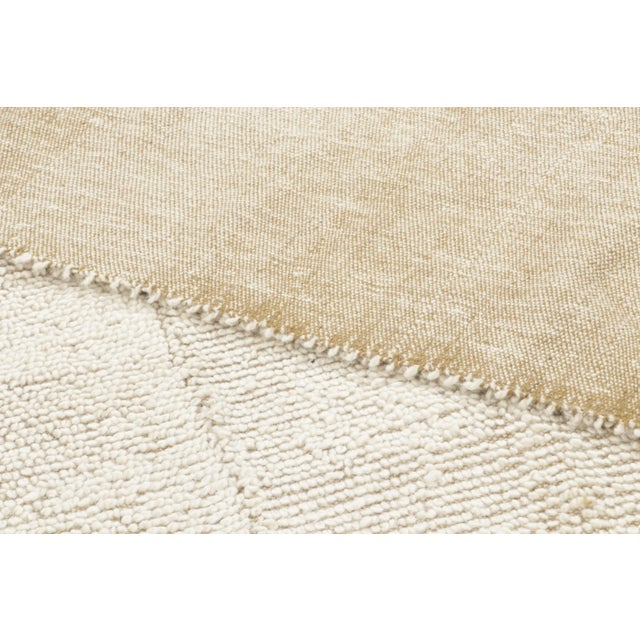 Textile Oversized Vintage Turkish Shag Wool Rug, by Rug & Kilim, 1950-1959 For Sale - Image 7 of 8