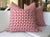 Contemporary Schumacher “Betwixt” Magenta Pillows - a Pair For Sale - Image 3 of 4