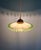 Art Deco Pendant Light in White Opaline Glass and Uranium Glass, France, 1920s For Sale - Image 3 of 12