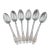 6 Teaspoons in Silver, Art Nouveau, France, Ravinet Denfert, 1890s, Set of 6 For Sale - Image 13 of 13