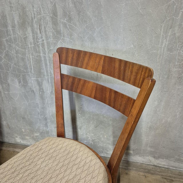 Brown Mid-Century Modern Dining Chairs, 1960s, Set of 4 For Sale - Image 8 of 12