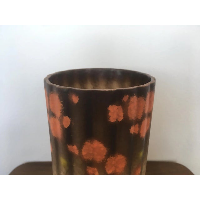 Mid-Century Modern Mid-Century Ceramic Vase from Ditmar Urbach, 1960s For Sale - Image 3 of 5