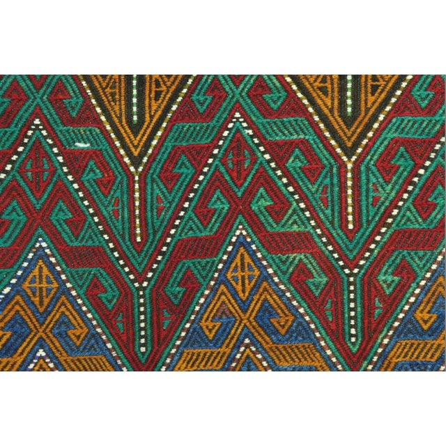 1960s Vintage Nomadic Kilim Rug - 43"x59" For Sale - Image 9 of 12