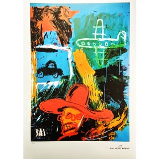Jean-Michel Basquiat, Composition, Limited Edition Lithograph For Sale