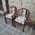 Wood Art Deco Chairs Upholstered in Euphoria Cubista, Misia Paris, France, 1970s, Set of 4 For Sale - Image 7 of 18