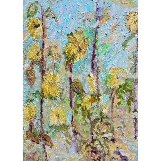 Contemporary Chasing Sunflowers by Francesca Owen For Sale - Image 3 of 4