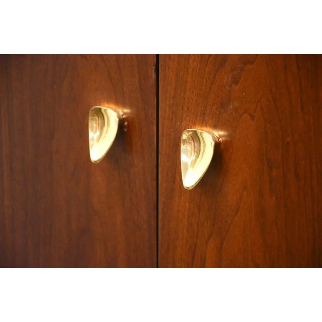 Walnut Armoire Dresser For Sale - Image 9 of 12