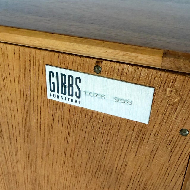 Teak Glazed Display Cabinet by Herbert Gibbs, 1960s For Sale - Image 10 of 11