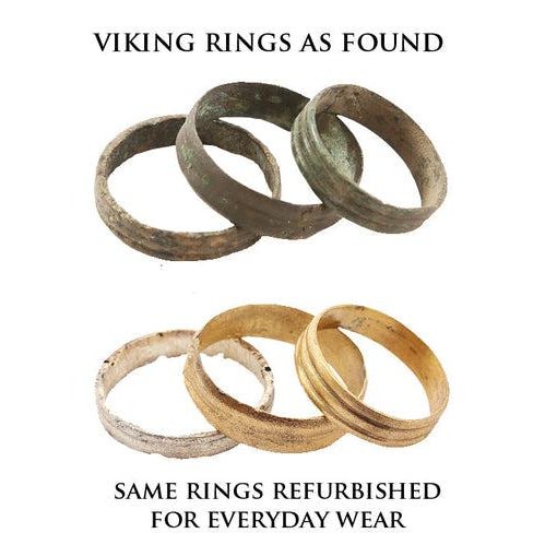 15th Century & Earlier Viking Woman's Wedding Ring, 10th-11th Century Ad, Size 4 3/4 For Sale - Image 5 of 6