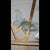 Blue Birch Wood Sideboard with Murano Glass from Justfurnituress SRL For Sale - Image 8 of 17