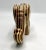 1960s Abstract Carved Fossilwood Agate Elephant For Sale - Image 4 of 7