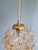 Amber Bubble Glass Pendant Lights by Helena Tynell for Glashütte Limburg, 1970s, Set of 3 For Sale - Image 10 of 16