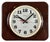 Vintage Brown Plastic Wall Clock from Prim, 1970s For Sale - Image 17 of 17