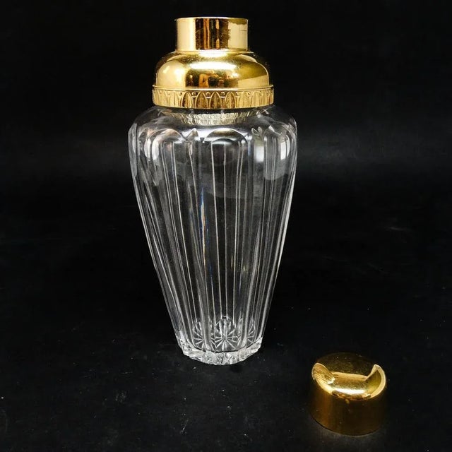 Art Deco Crystal Cocktail Shaker by Wolfgang Wolf, Germany, 1950s For Sale - Image 12 of 13