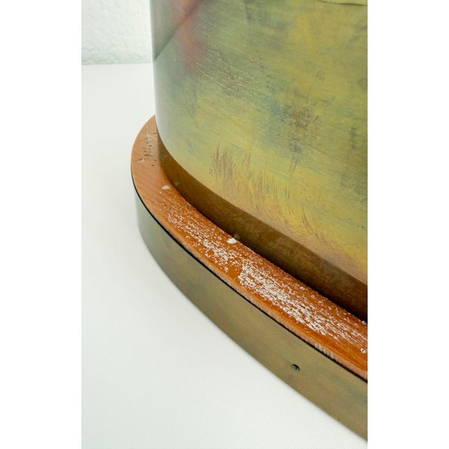 Scarab Beetle Brass & Wood Box by Sarreid, Attributed For Sale - Image 10 of 10