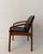 Mid-Century Modern German Teak Chair in Black Leather, 1960s For Sale - Image 4 of 13