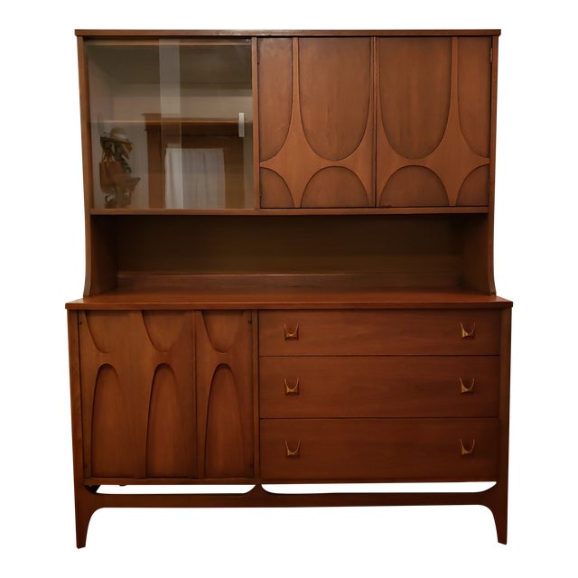 Midcentury Modern Broyhill Brasilia Sideboard & Hutch Chairish