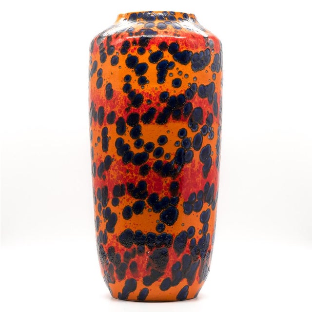 Model 517-45 Fat Lava Floor Vase from Scheurich Keramik, West Germany, 1970s For Sale - Image 11 of 11