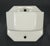 Traditional Vintage European White Ceramic Bathroom Cup Holder For Sale - Image 3 of 10