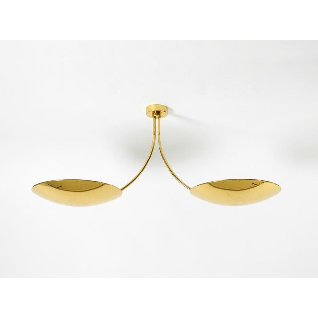 Rare and elegant mid-century modern ceiling lamp model “duan” designed by florian schulz, germany 1970s. featuring...