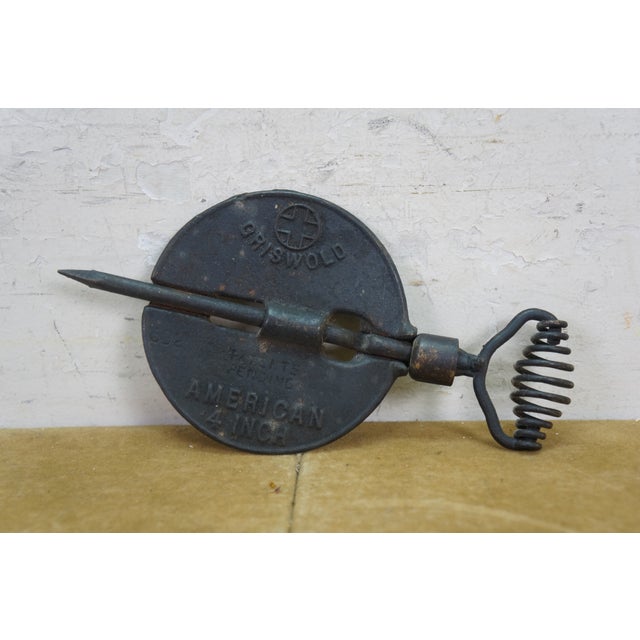 5 Antique Assorted Kitchen Tools French Fry Cutter Egg Beater Cabbage Slicer For Sale - Image 6 of 17
