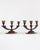 Swedish Art Deco Bronze Candleholders, 1930s, Set of 2, in Very Good conditions. Designed 1920 to 1949 This piece has an...