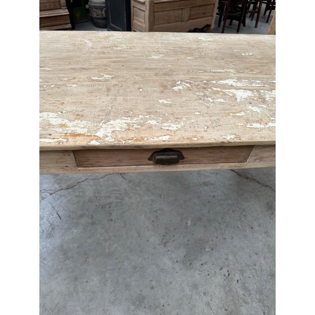 Country Table with Spindle Legs For Sale - Image 10 of 12
