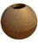 Postmodern Postmodern Bronze Painted Corrugated Cardboard Vase by Flute Chicago, 1980s For Sale - Image 3 of 7