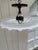 Old Lights On is pleased to offer this vintage deco sunflower fixture. Newly wired and ready to install. Classic look. We...