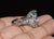 Modern Gia Certified 16.03ct Aquamarine & Diamond 18k Gold Maple Leaf Sculptural Ring, Size 5.25 For Sale - Image 3 of 15