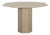 Mid-Century Italian Octagonal Travertine Dining Table, 1980s For Sale
