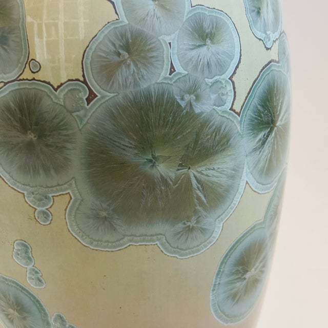 Large John Mankameyer Crystalline Pottery Vase For Sale In San Francisco - Image 6 of 12