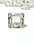 Glass Vintage Square Glass Salt Cellars – Set of 12 For Sale - Image 7 of 8