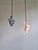 Vintage Blown Glass Pendant Lights, 1950s, Set of 2 For Sale - Image 10 of 18