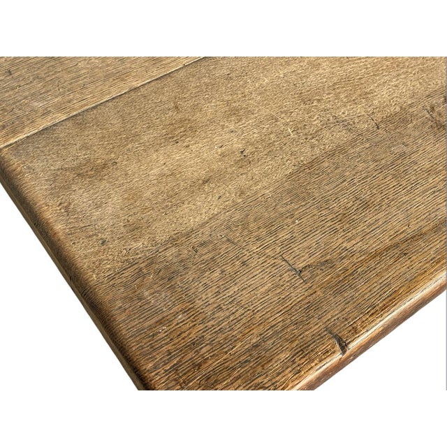 Vintage Oak Desk, 1920s For Sale - Image 9 of 13