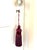 Art Deco Key Tassel in Mulberry - Burgundy Color With Satin and Cut Velvet Details For Sale - Image 3 of 14