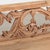 1868 Swedish Carved Pine Storage Bench With Heart Detail For Sale - Image 9 of 15