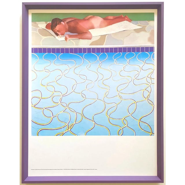 Large DAVID HOCKNEY Art Gallery Exhibition Poster Celia