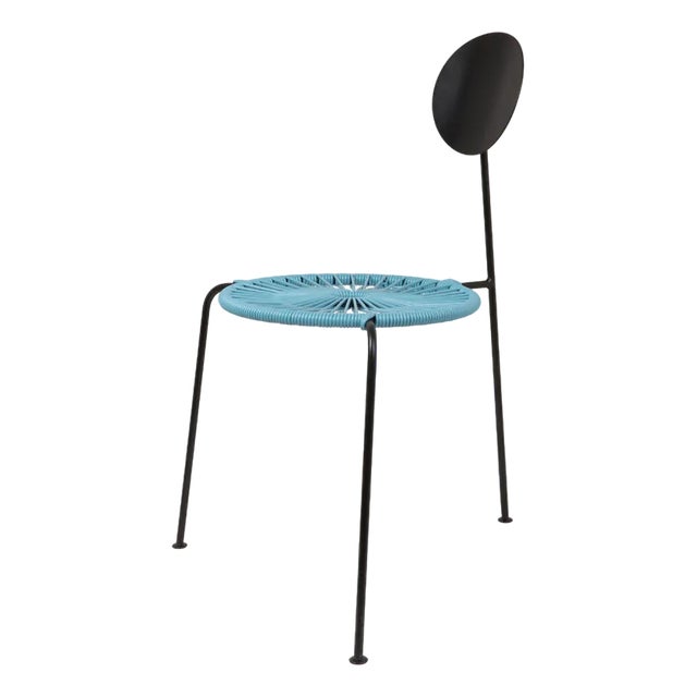 Pigeon Blue Centro Chair by OK Design For Sale