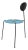 Pigeon Blue Centro Chair by OK Design For Sale