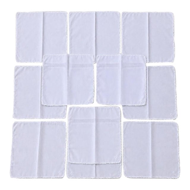 Vintage Battenburg Lace Tablecloth & 12 Napkins Set, 100” X 63”, Formal Dining | Holiday Table For Sale