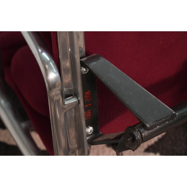 Late 20th Century Eames for Herman Miller Aluminum Group Soft Pad Management Chair For Sale - Image 10 of 10
